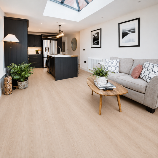 Sand Oakford Fairbourne 8mm Laminate Flooring