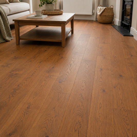 Woodland Brackenwood Oak 14mm Long Board Engineered Wood Flooring