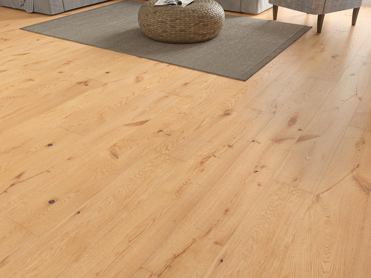 Woodland Wexford Oak Long Board Engineered Wood Flooring