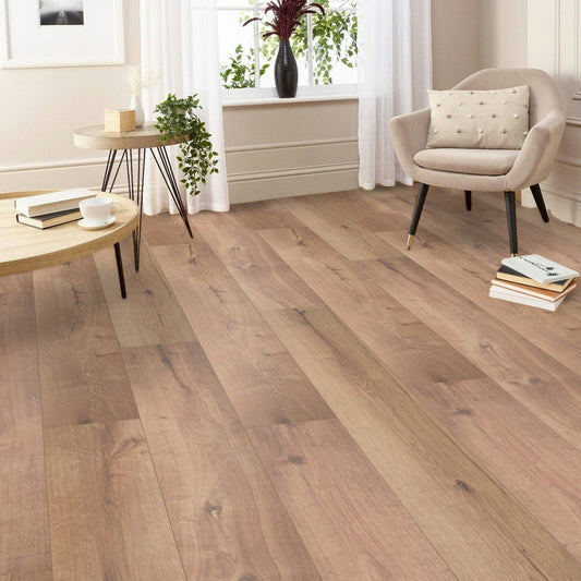 Waterproof Sandford Oak 8mm Plank LVT Rigid Core SPC Click Luxury Vinyl Tile Flooring