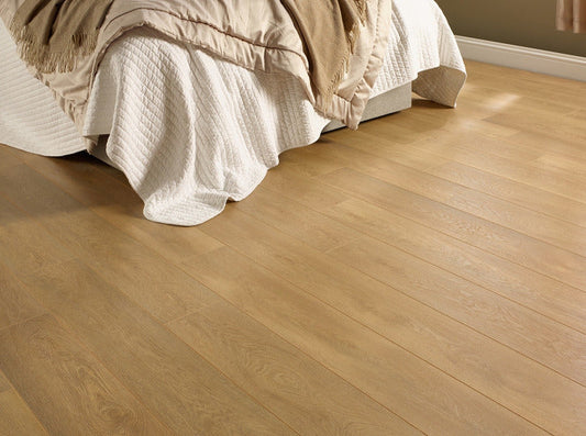 Horizon 12mm Desert Glow Oak Laminate Flooring