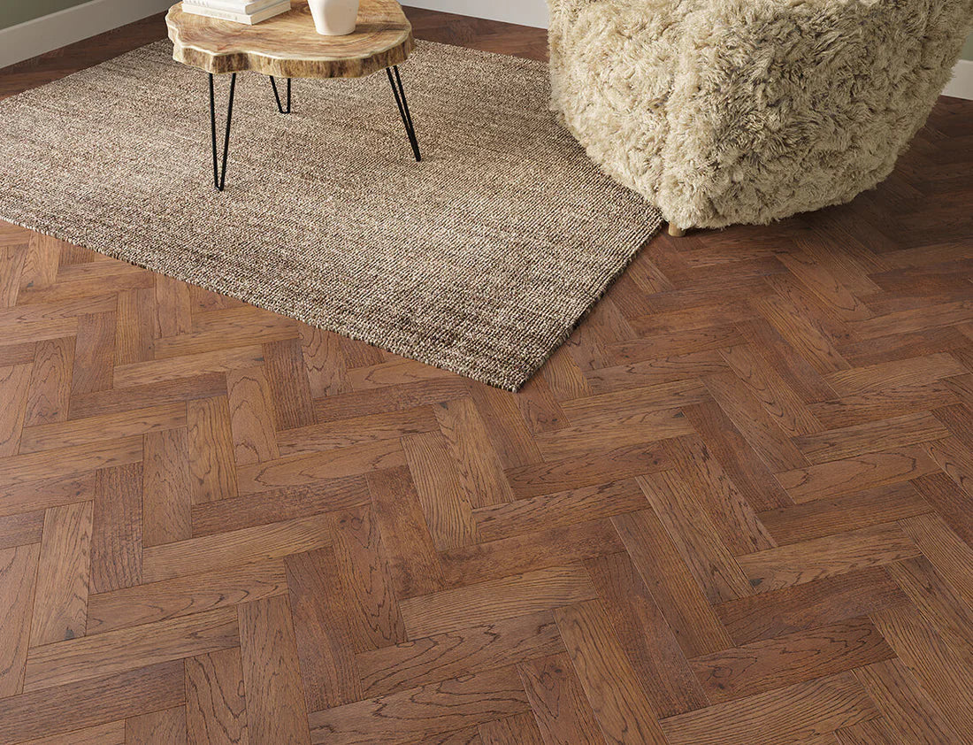Verona Wellington Herringbone Oak Engineered Wood Flooring