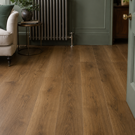 Sovereign Nutwood Oak 6mm Plank LVT Rigid Core SPC Click Luxury Vinyl Tile Flooring