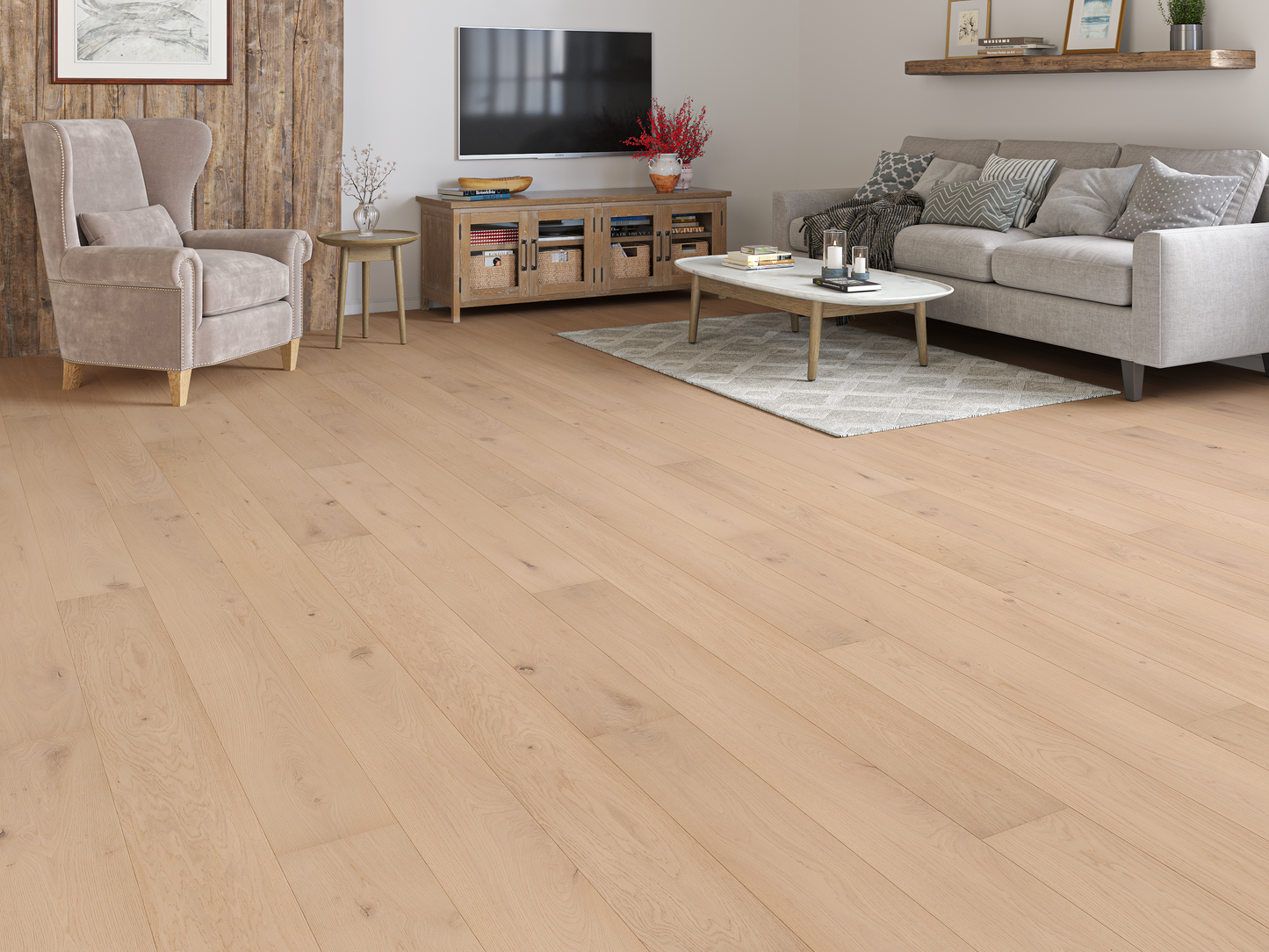 Woodland Ardwell Oak Long Board Engineered Wood Flooring