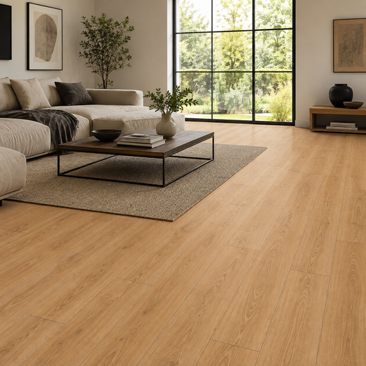 Deep Oak STEP Click XL 12mm AC5 Waterproof Laminate Flooring