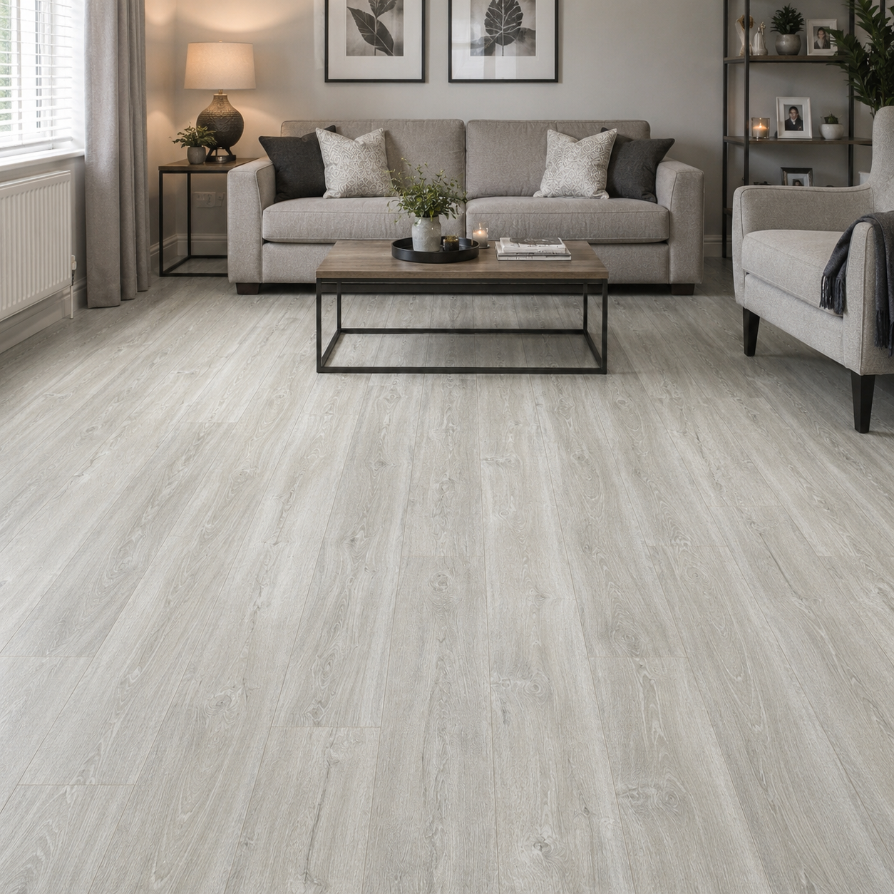 Frost Oak Sovereign 6mm Plank LVT Rigid Core SPC Click Luxury Vinyl Tile Flooring
