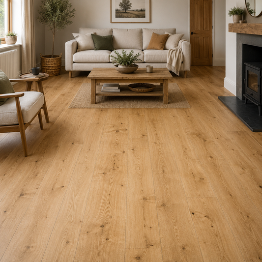 Woodland Lansdowne Oak 14mm Straight Plank Engineered Wood Flooring