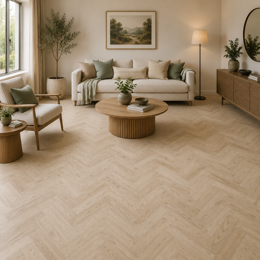Verona Pinehurst Herringbone Oak Engineered Wood Flooring