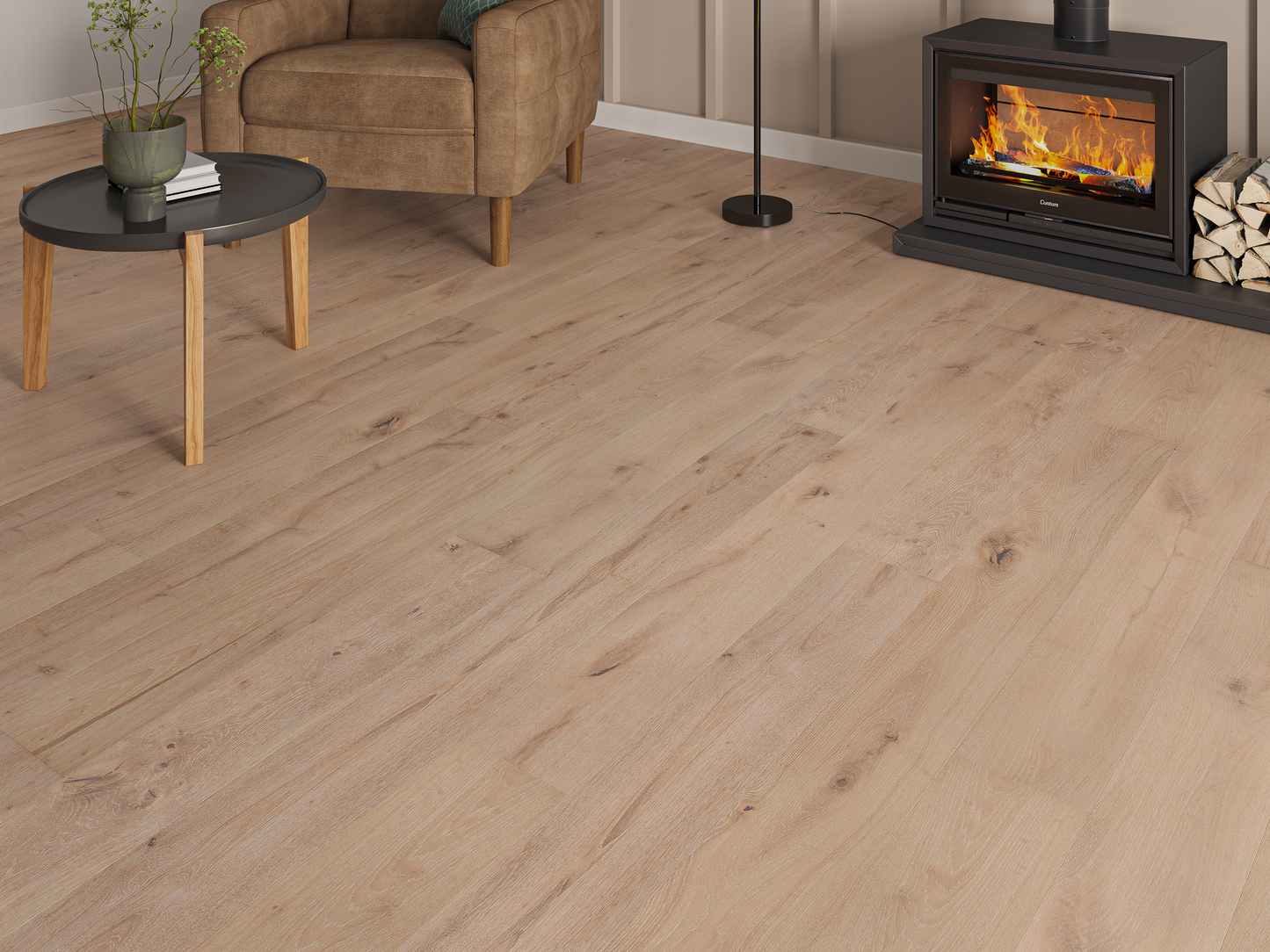 Woodland Ashcroft Oak Long Board Engineered Wood Flooring