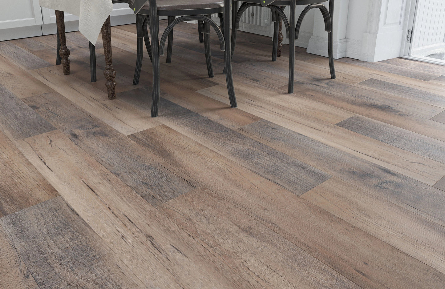 Regency Chatham Oak 6.5mm Straight Plank LVT Flooring SPC Rigid Core
