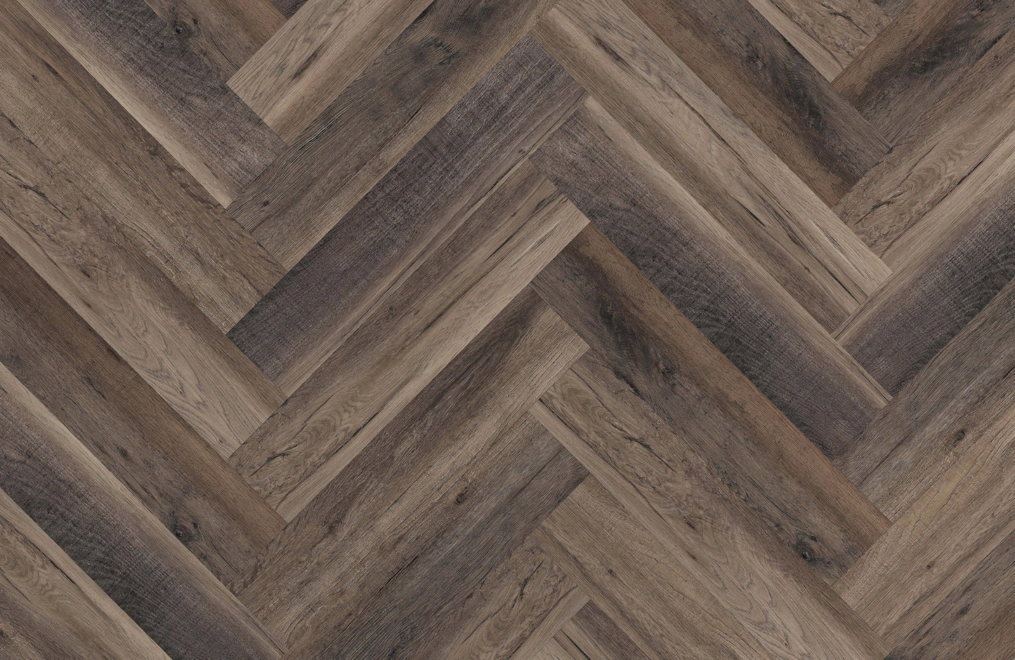 Heritage Portland Oak 6.5mm Click Herringbone SPC LVT Waterproof  Flooring