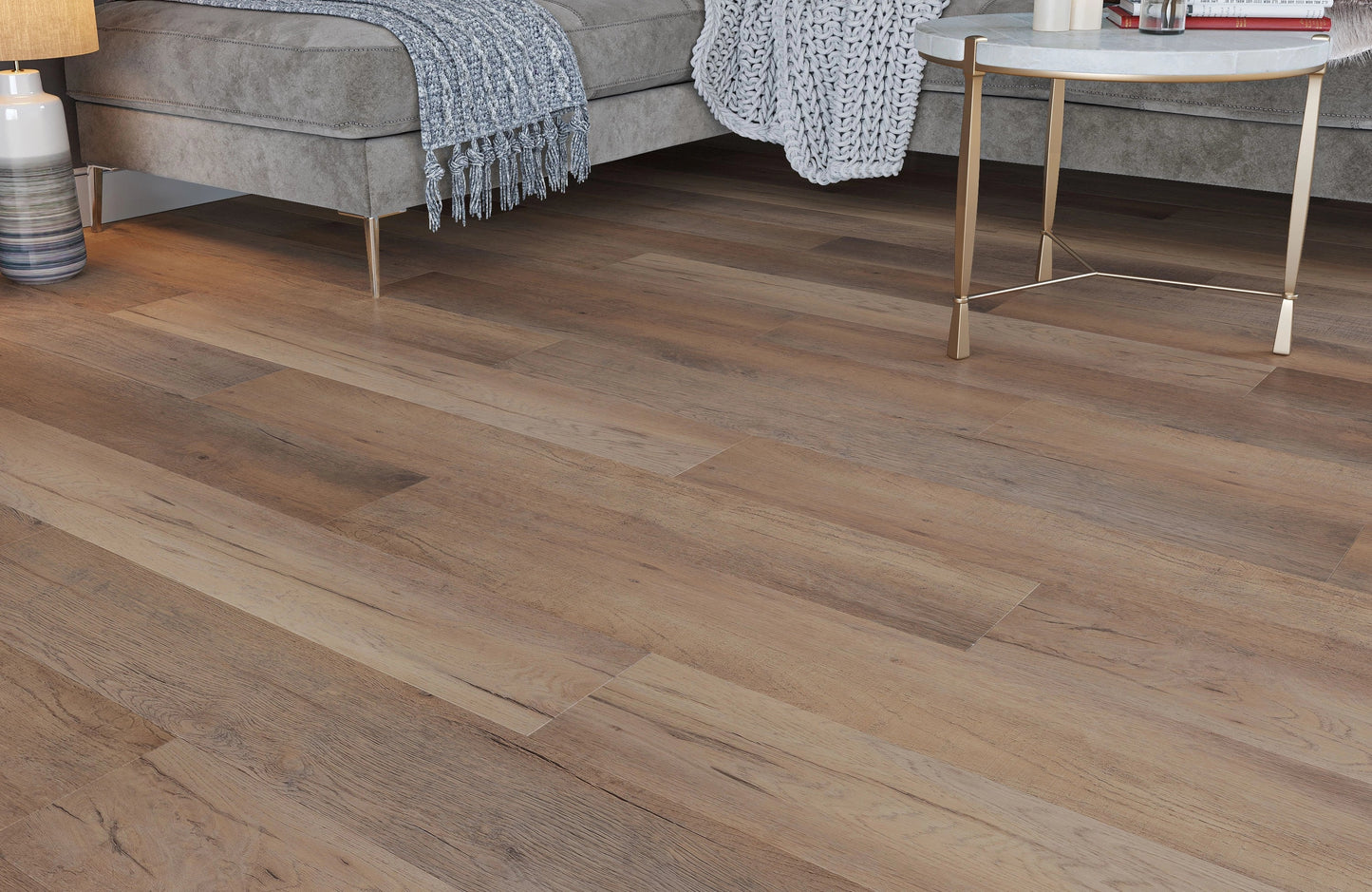 Regency Stafford Oak 6.5mm Straight Plank LVT Flooring SPC Rigid Core