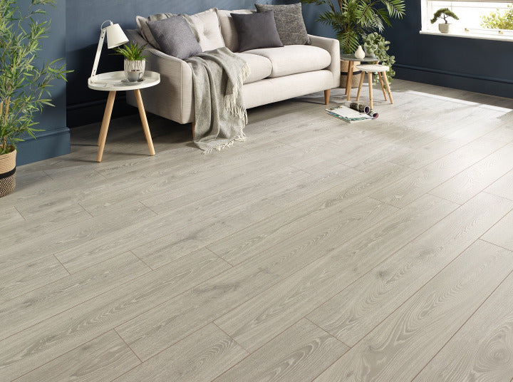 Horizon 12mm Urban Mist Oak Laminate Flooring