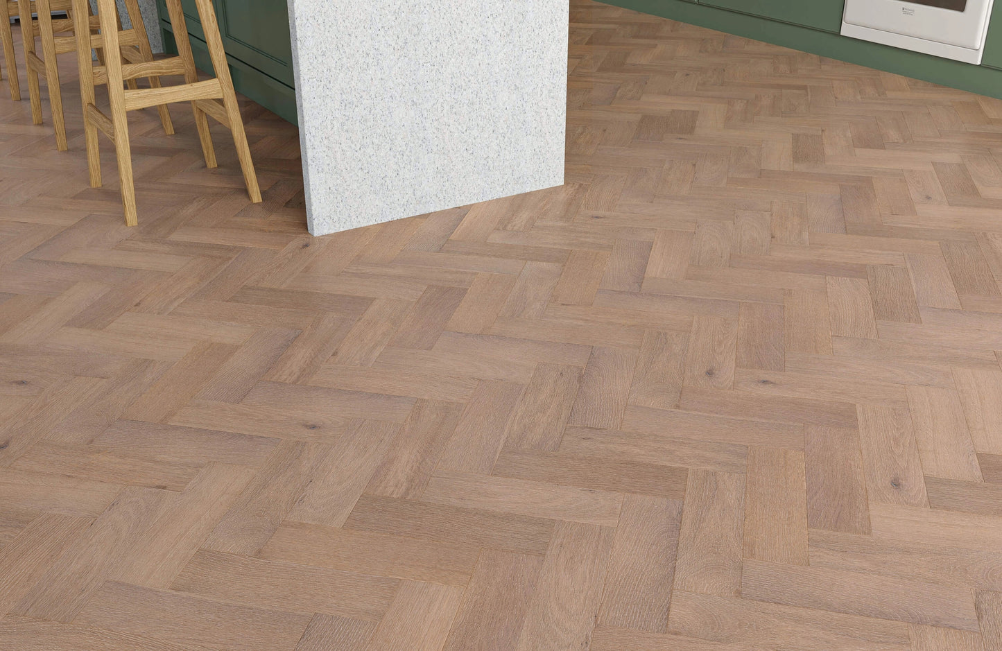 Thameside Oak Herringbone 14mm Engineered Wood Flooring