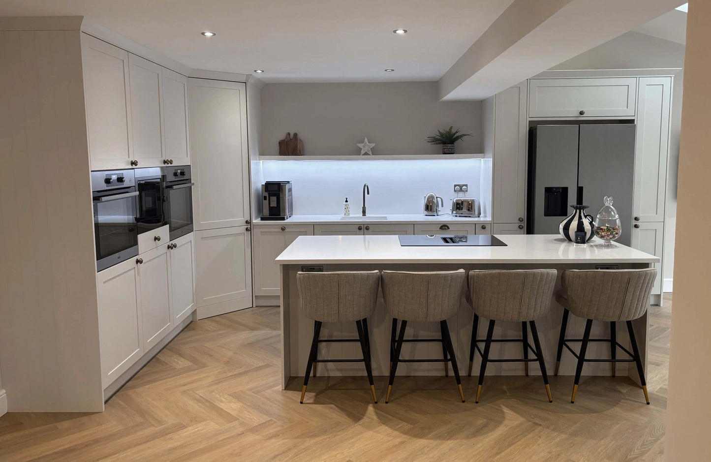 Heritage Plymouth Oak 6.5mm Click Herringbone LVT SPC Waterproof Flooring