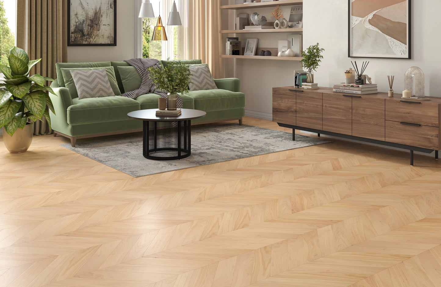 grantham-oak-14mm-chevron-engineered-wood-flooring - 2