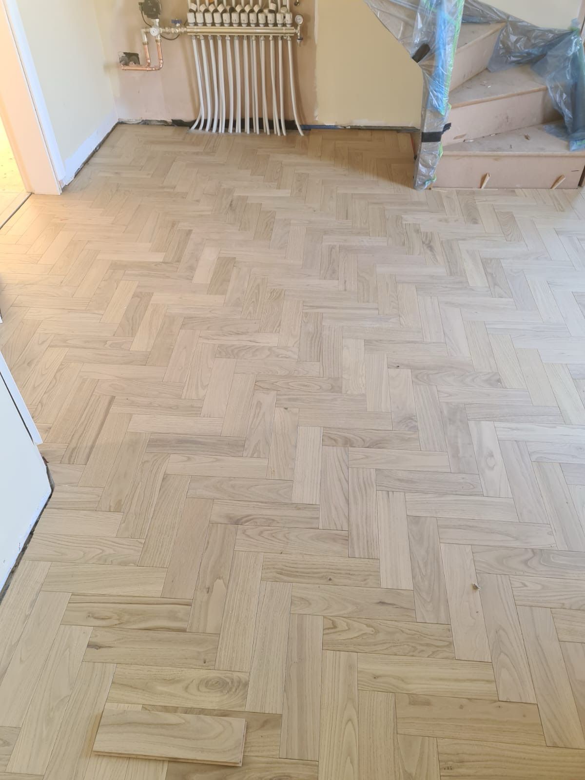Verona Pinehurst Herringbone Oak Engineered Wood Flooring