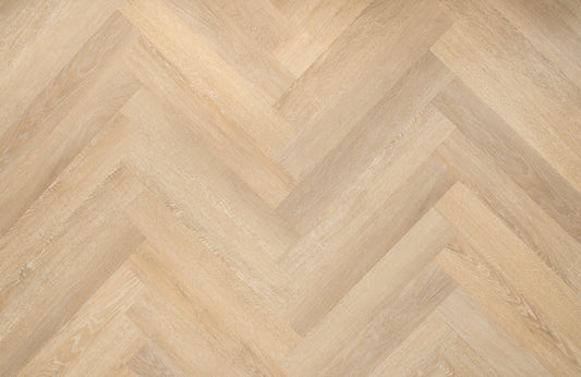 Alba Sunrise Oak Herringbone 2mm Waterproof Glue Down LVT