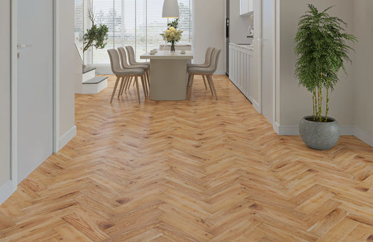 Alvara Timber Solid Oak Herringbone Flooring