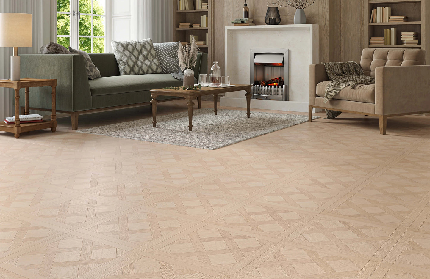 12mm Ardenley Oak Versailles Laminate Flooring