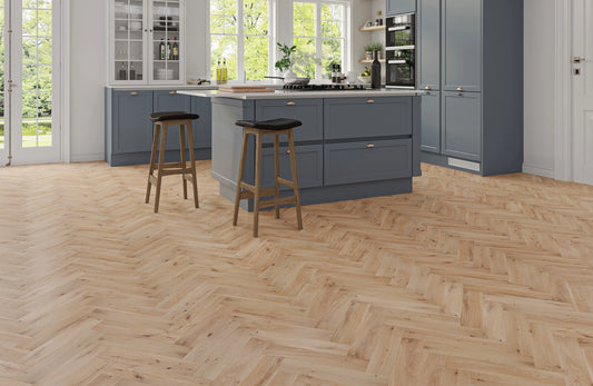 Aureon Timber Solid Oak Herringbone Flooring
