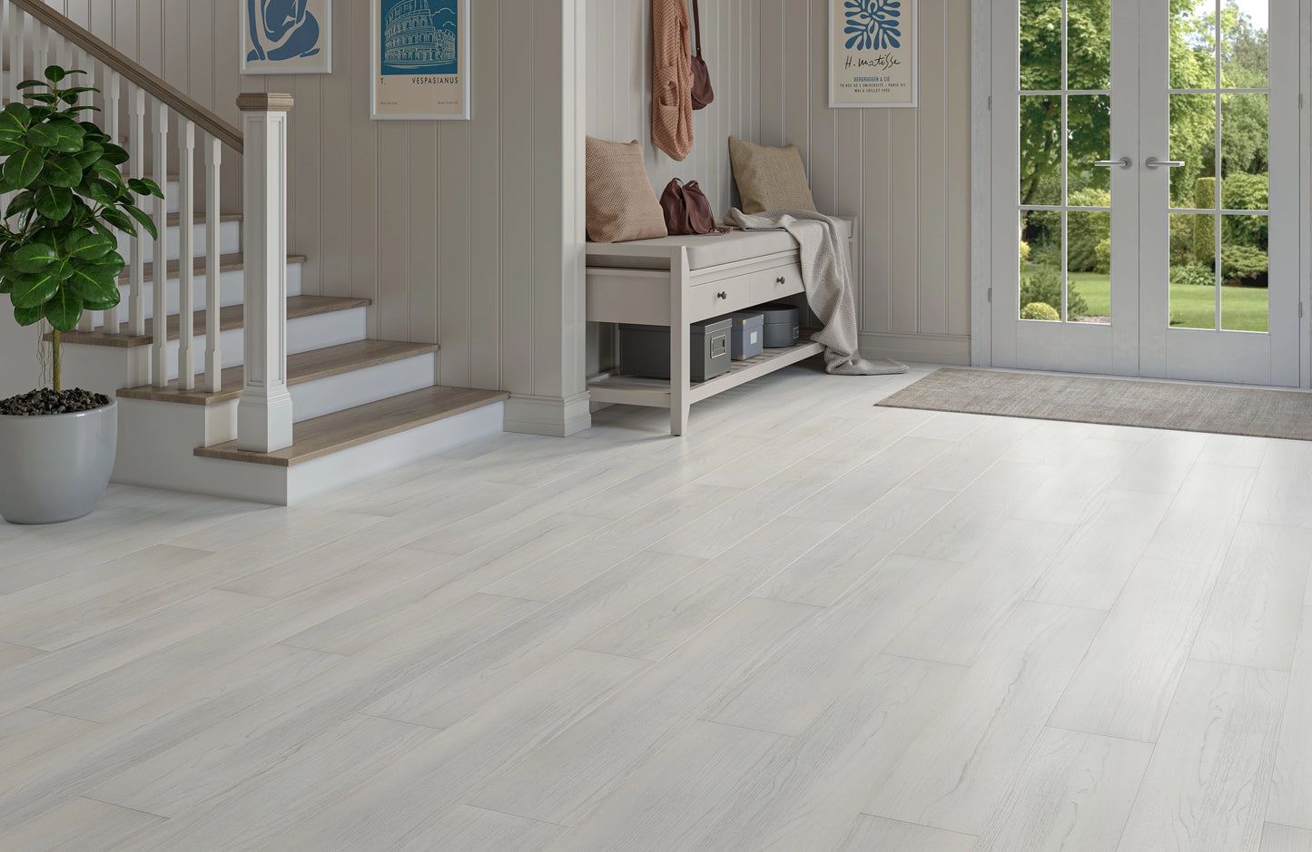 Waterproof Luxury Autumn Oak 8mm Laminate Flooring AC5