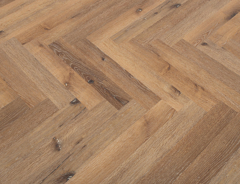 Alba Barewood Oak Herringbone 2.5mm Glue Down LVT