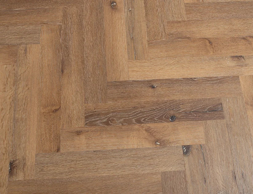 Alba Barewood Oak Herringbone 2.5mm Glue Down LVT