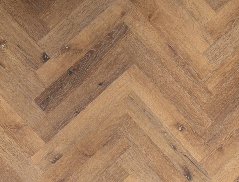 Alba Barewood Oak Herringbone 2.5mm Glue Down LVT
