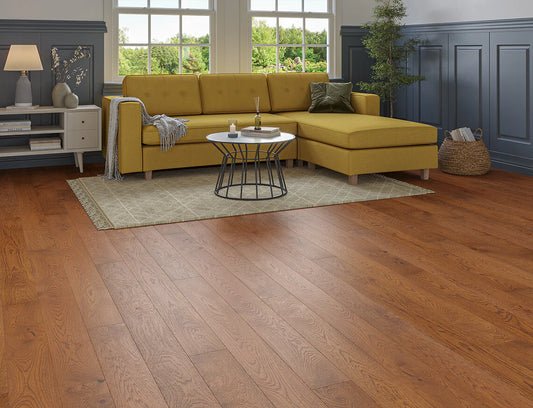 Woodland Brackenwood Oak 14mm Long Board Engineered Wood Flooring
