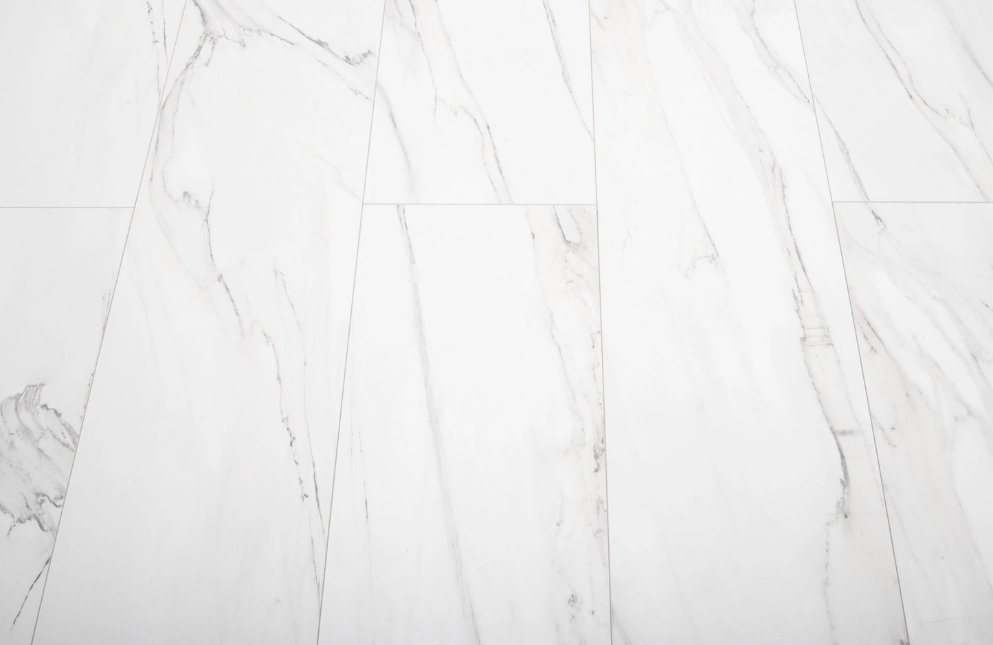 Carrara White Marble AGT Mood 10mm Laminate Flooring