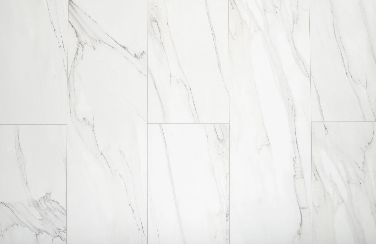 Carrara White Marble AGT Mood 10mm Laminate Flooring