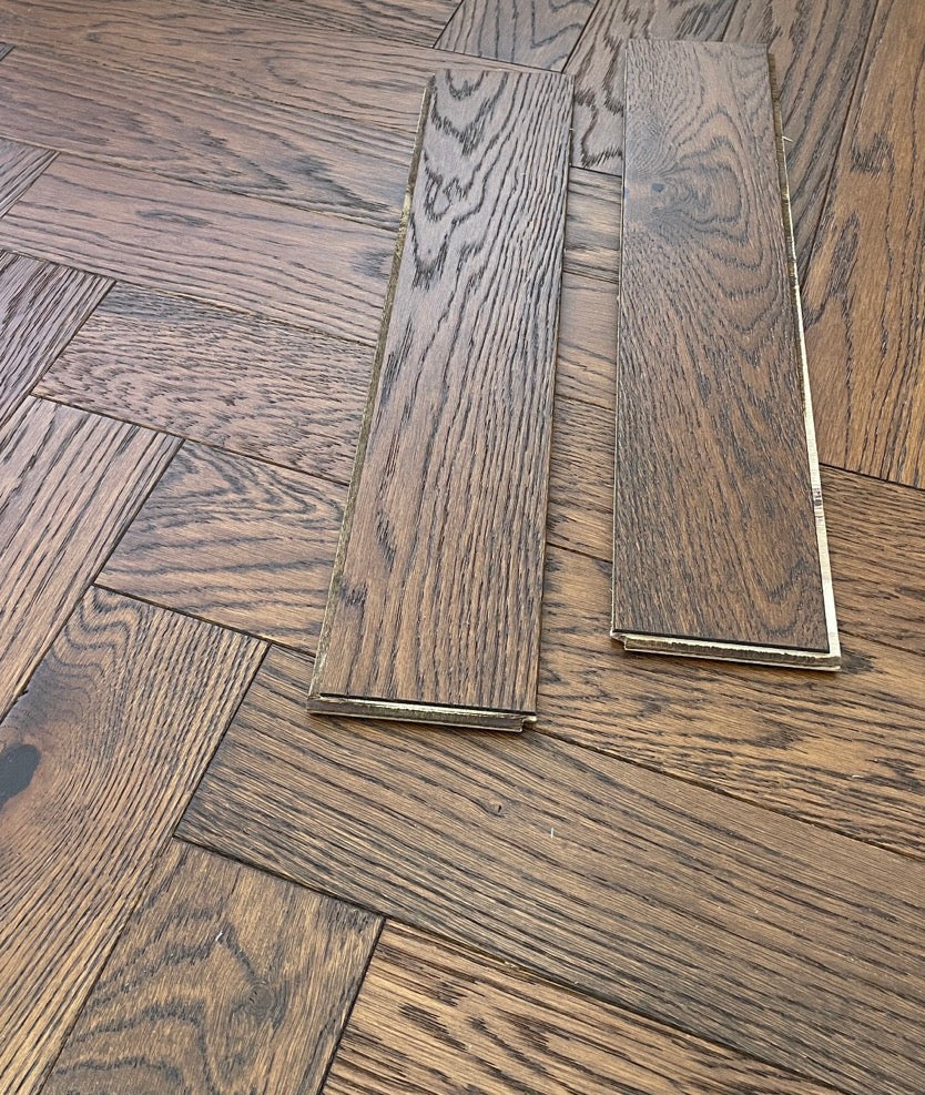 Verona Chesterfield Herringbone Oak Engineered Wood Flooring