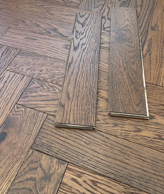 Verona Chesterfield Herringbone Oak Engineered Wood Flooring