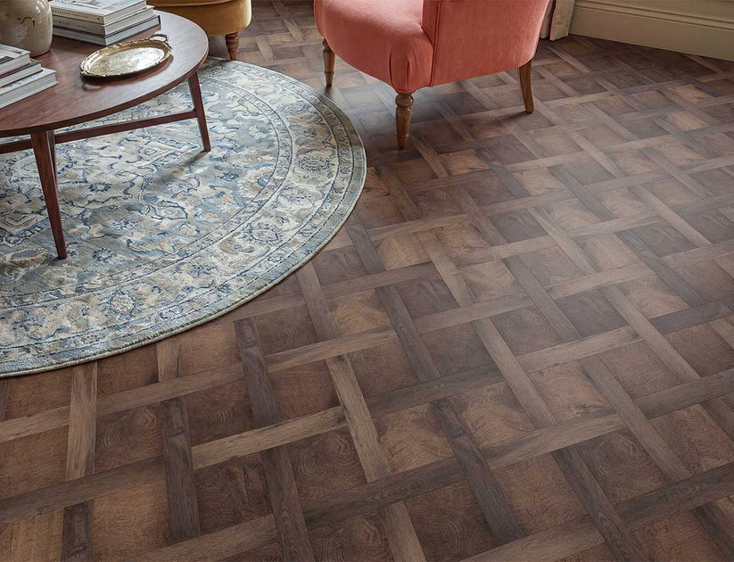 Velisse Cosy Nights Basket Weave Glue Down LVT
