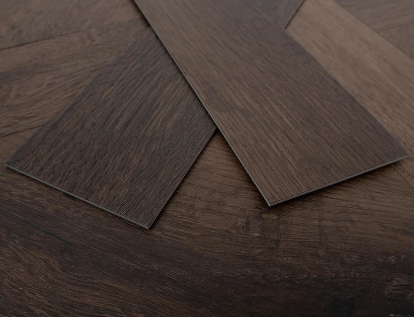Velisse Cosy Nights Basket Weave Glue Down LVT