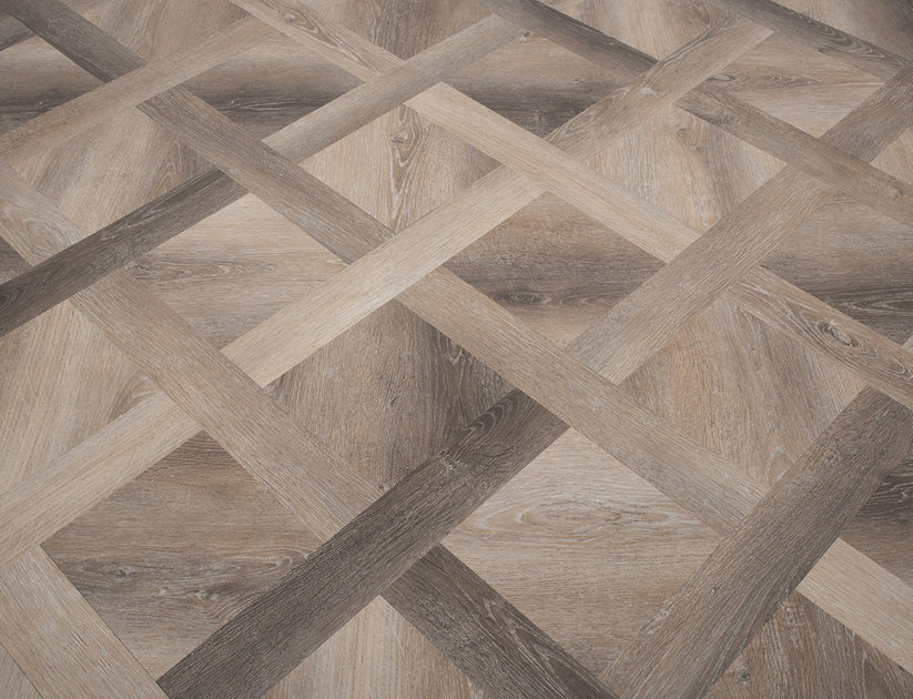 Velisse Cottage Charm Basket Weave Glue Down LVT