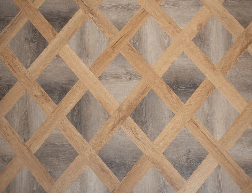 Velisse Cottage Charm Basket Weave Glue Down LVT