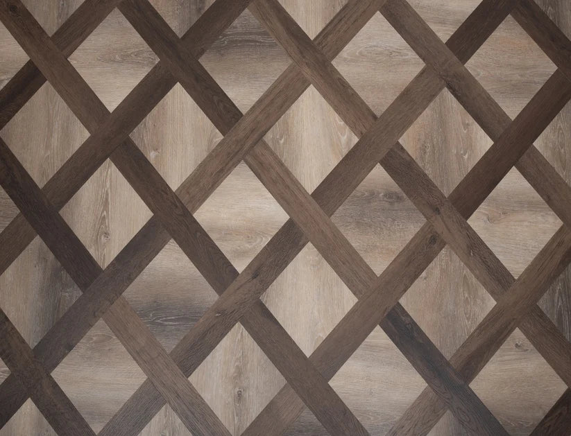 Velisse Cottage Charm Basket Weave Glue Down LVT