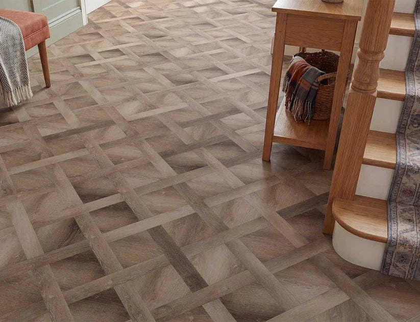 Velisse Cottage Charm Basket Weave Glue Down LVT