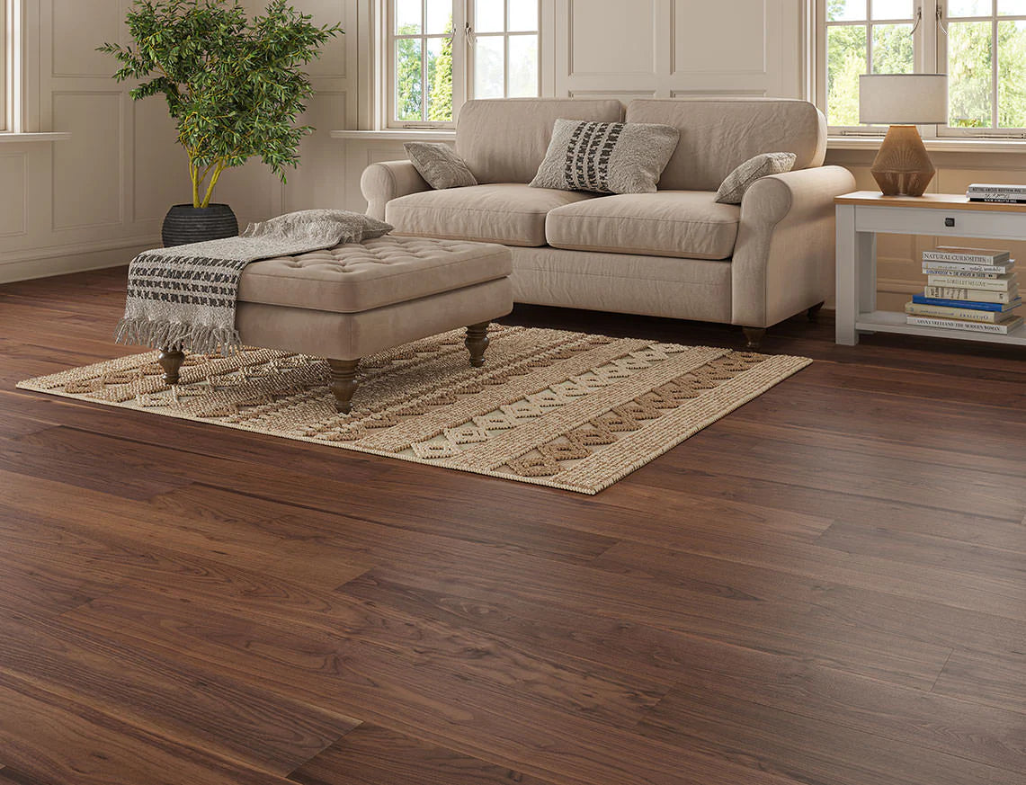 Woodland Cresswell Long Board Engineered Walnut Wood Flooring