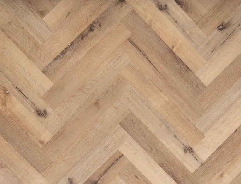 Alba Dawnlight Oak Herringbone 2.5mm Glue Down LVT