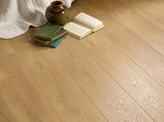 Horizon 12mm Desert Glow Oak Laminate Flooring