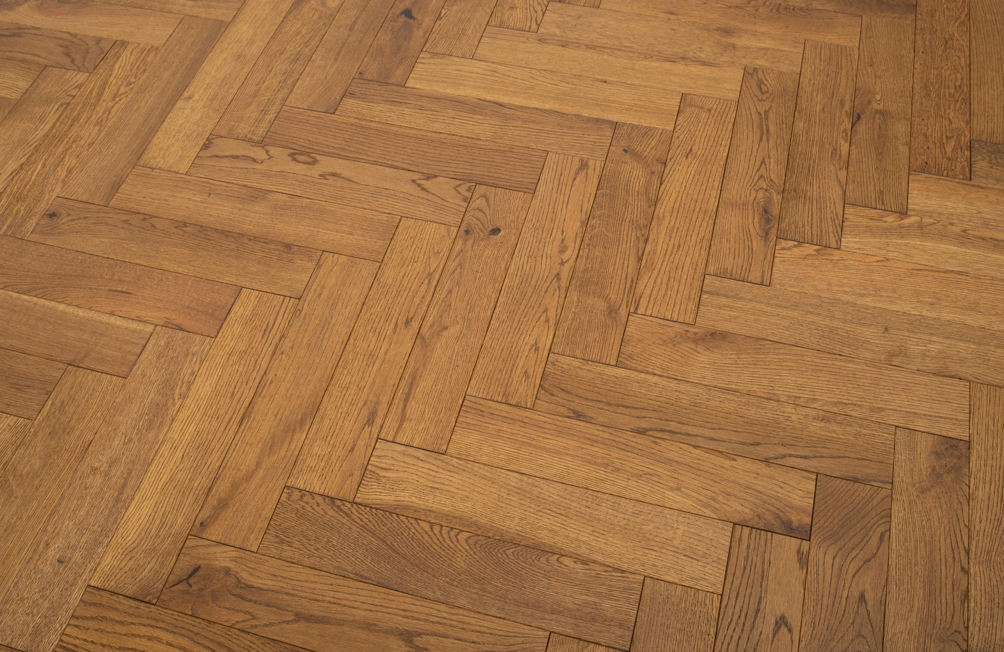 FineLine Timber Solid Oak Herringbone Flooring