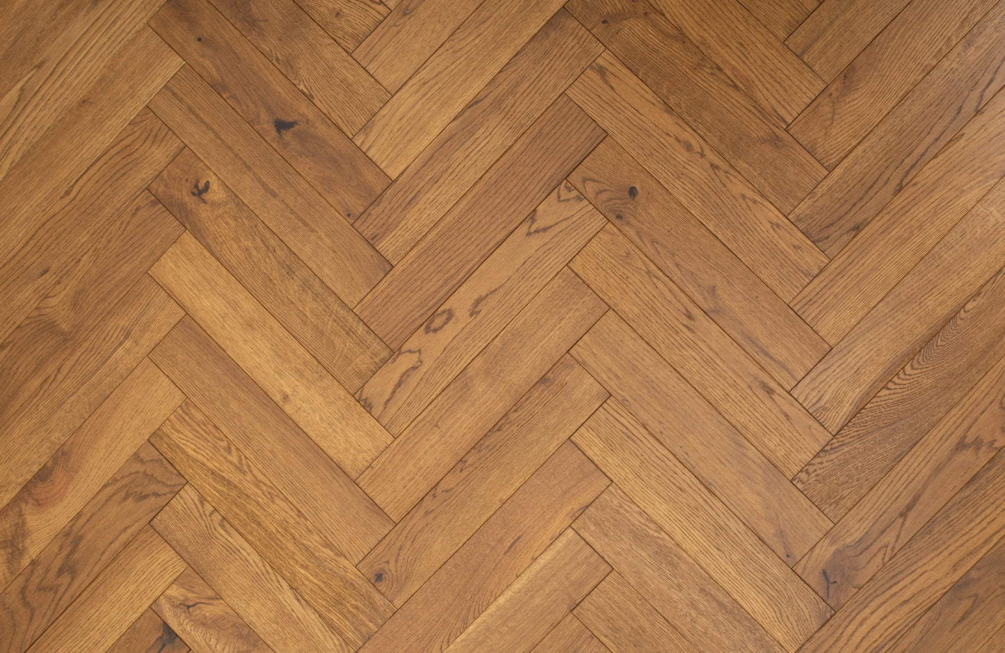 FineLine Timber Solid Oak Herringbone Flooring