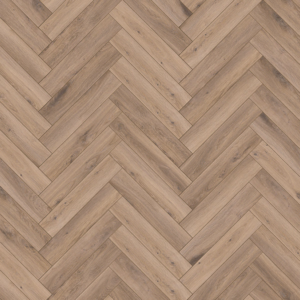 Forenzo 8mm Slatewood Oak Herringbone Laminate Flooring