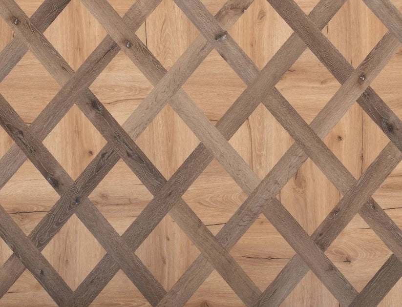 Velisse Golden Weave Basket Weave Glue Down LVT