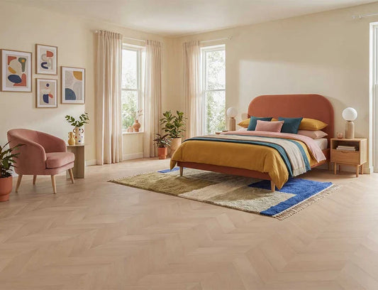 Luma Havenwood Oak 3mm Chevron Glue Down LVT