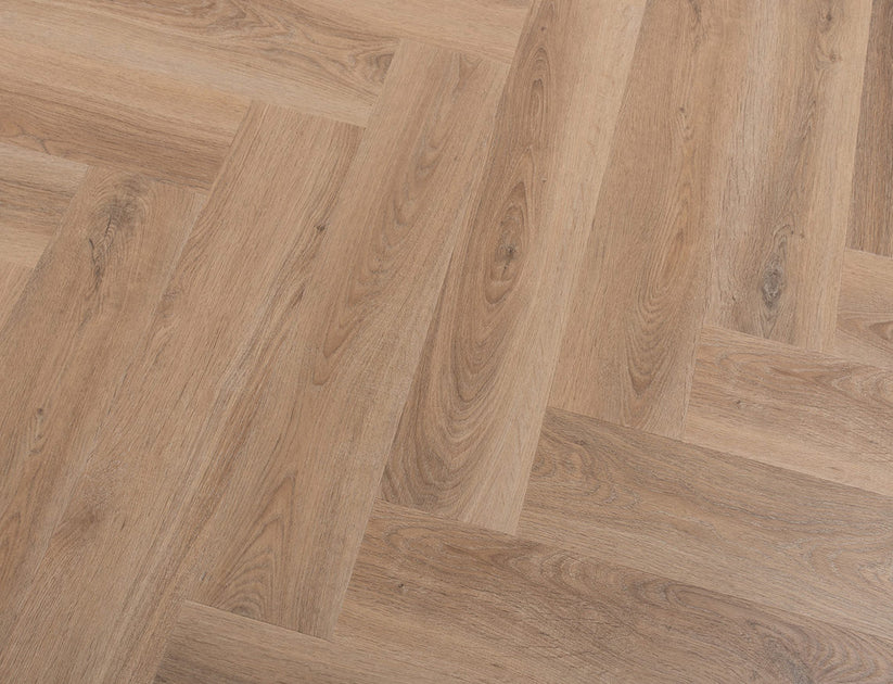 Luma Honeyfield Oak 3mm Herringbone Waterproof Glue Down LVT