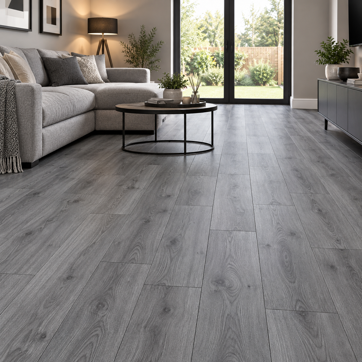 Grey Stone 10mm Waterproof Laminate Flooring